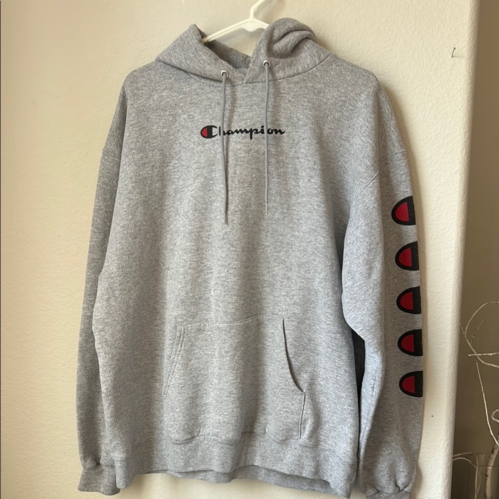 Champion Gray Hoodie for Men